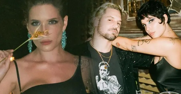 Milli yenge Halsey olay oldu