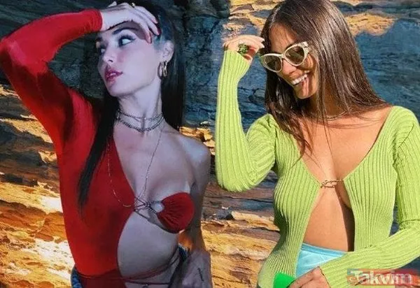 Hande Erçel içine bir şey giymedi güzelliğiyle akılları baştan aldı 'ne kaybettiğine dön bir bak Kerem Bürsin' - 9