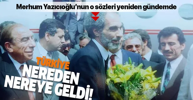Muhsin Yazıcıoğlu Türkiye'nin Azerbaycan'a iki helikopter bile veremediği o günleri böyle anlatmıştı