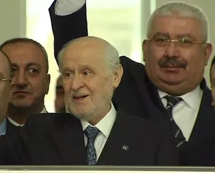 Son dakika: MHP lideri Bahçeli MHP Genel Merkezinde...