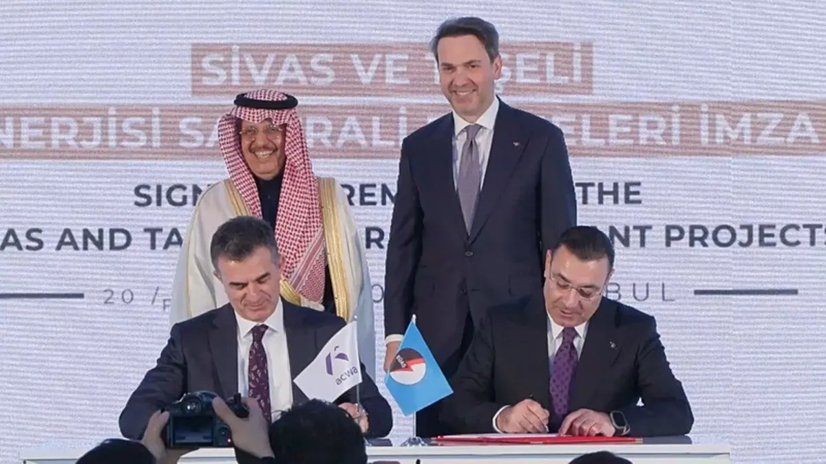 Türkiye ile Suudi Arabistan arasında yeni anlaşma: 2 milyar dolarlık GES yatırımı için imzalar atıldı