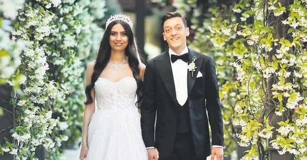 Boğaz’da evlenen Mesut Özil-Amine Gülşe çiftinin nikahı bereketli geldi