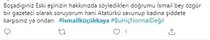 FOX sunucusu İsmail Küçükkaya'nın maskesi düştü, eski eşi Eda Demirci'ye destek yağdı! "Dayakçı İsmail'i teşhir ediyoruz" - 19