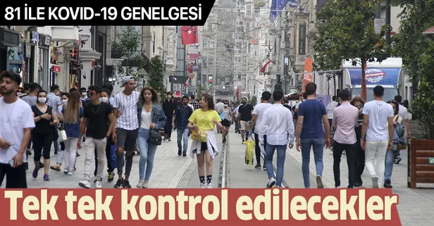 Son dakika: Bakanlıktan valiliklere "Kovid-19 Tedbirleri Denetimleri" genelgesi