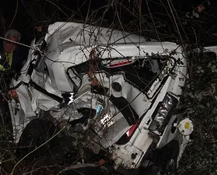 Feci kaza! Araç bu hale geldi...