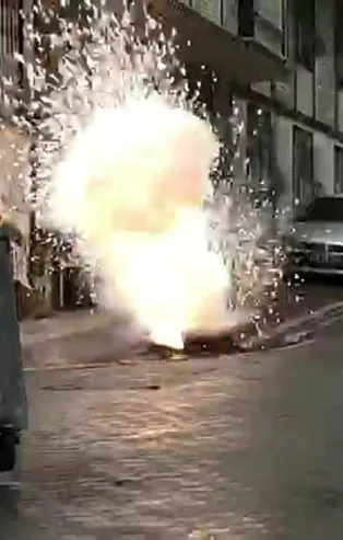 Esenyurt'ta büyük panik! Sesi duyan oraya koştu