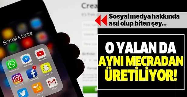 O yalan da yine aynı mecradan üretiliyor