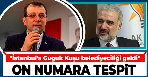 AK Parti İstanbul İl Başkanı Osman Nuri Kabaktepe: İstanbul’a Guguk Kuşu belediyeciliği geldi