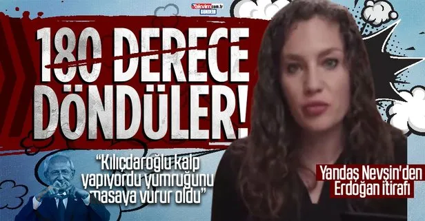 Fondaş gazeteci Nevşin Mengü’den Erdoğan itirafı: Biz ne yapsak Erdoğan’a oy veriyorlar | Kılıçdaroğlu kalp yapıyordu yumruğunu masaya vurur oldu