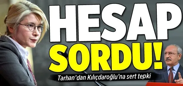 Tarhan hesap sordu