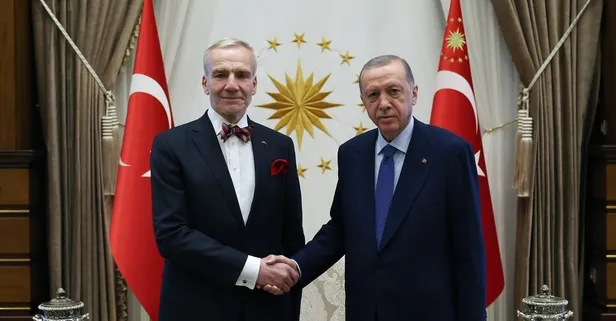 Başkan Erdoğan'dan Külliye'de önemli kabuller! Estonya, İsveç ve İrlanda... Elçiler güven mektubu sundu