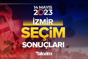 İzmir seçim sonuçları!
