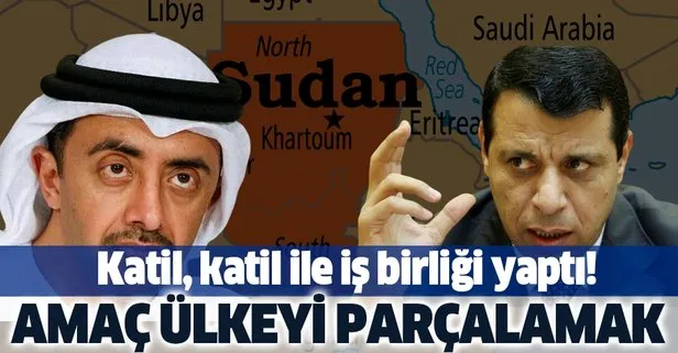 Birleşik Arap Emirlikleri Sudan’ı parçalamak için kiralık katil Muhammed Dahlan’ın İsrail ile anlaşmasını istedi!