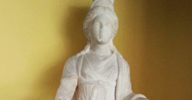 1700 yıllık Kybele heykeli evine döndü