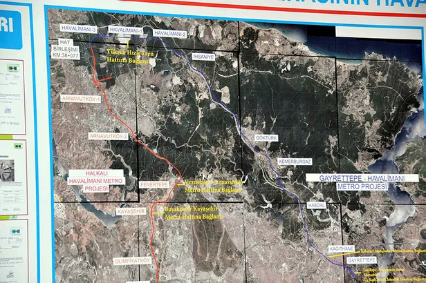 Son dakika: İstanbul Havalimanı Metro Hattında ışık göründü-5