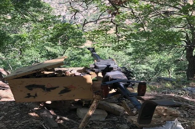 Son dakika: Bakanlık açıkladı: Pençe-Kaplan Operasyonu'nda çok sayıda mühimmat ele geçirildi