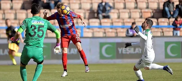 Karabükspor 3'lük attı