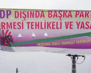 HDP’den tehdit dolu bir afiş daha!