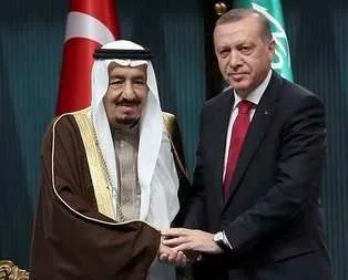 Erdoğan, Suud Kralı Selman ile görüştü