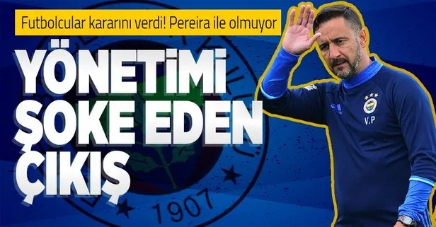 Fenerbahçe’de yöneticiler futbolcularla tek tek görüştü! Pereira ile olmuyor
