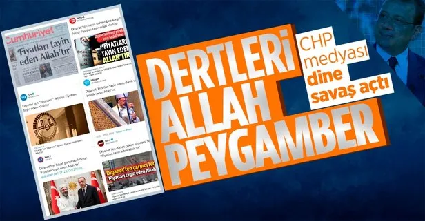 Ekrem İmamoğlu Diyanet’i hedef aldı CHP medyası ’hadis’i malzeme yaptı! Sizin derdiniz ne!