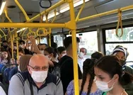 Son dakika: İstanbulda tıka basa dolu otobüsler pes dedirtti