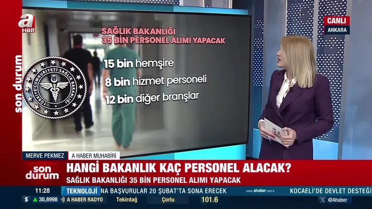 Sağlık Bakanlığı sürekli işçi alımı! 35 Bin yeni Sağlık Personeli alınacak!