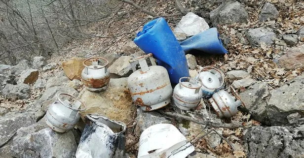 Tunceli'de bölücü teröristlerin kullandığı 3 mağara kullanılamaz hale getirildi