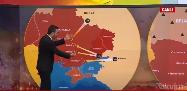 Son dakika! Rusya'nın olası işgal rotaları nereler? Ukrayna krizinde kritik 3 bölge! İşte Ukrayna-Rusya krizindeki son gelişmeler... - 3