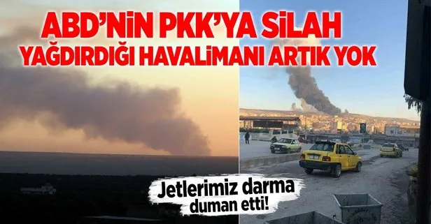 Türk F-16’ları ABD’nin kullandığı havaalanını bombaladı