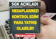 Bayram sonrası ilaç gibi geldi! Sosyal Güvenlik Kurumundan vatandaşlara çağrı: Hesaplarınızı kontrol edin, para yatmış olabilir!