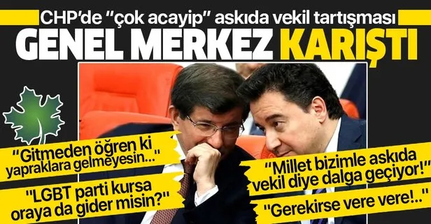 Kılıçdaroğlu'nun "Davutoğlu ve Babacan'a grup kurması için destek veririz" açıklaması CHP'yi karıştırdı