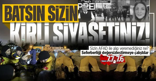 Son dakika: CHP'li Aylin Nazlıaka'dan Kahramanmaraş depremi üzerinden oy devşirme seansı! AFAD'ı hedef aldılar