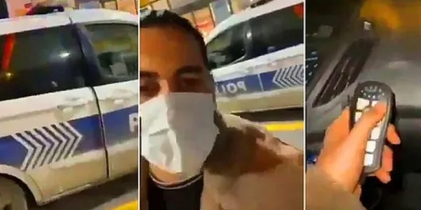 Lüks aracında karpuz satan ve polis aracıyla tur atan İranlı fenomen Mılad Hatamabadi Farahani geri gönderme merkezinde!-2