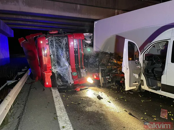 Son dakika: Bolu Dağı'nda zincirleme trafik kazası! Çok sayıda yaralı var: Olay yerinden görüntüler - 2