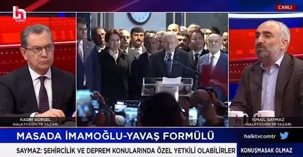 6'lı koalisyonda '7 Kocalı Hürmüz' krizi! CHP fondaşı Halk TV'de İsmail Saymaz itiraf etti: "Bu sistem krizlere gebe!"-3