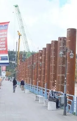 Haliç’te dolgu çalışmaları başladı