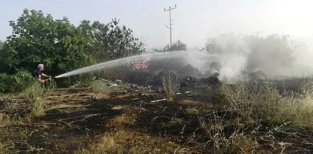 Antalya'da korkutan yangın! Alevler gökyüzünü sardı-2