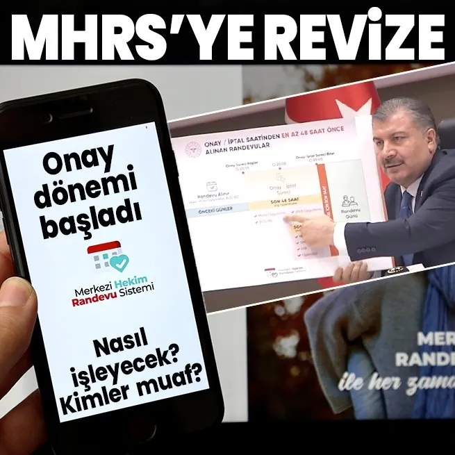 Hastane randevu sistemi MHRS değişiyor | Sağlık Bakanı Fahrettin Koca tarihi açıkladı