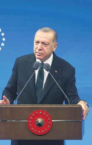 Başkan Recep Tayyip Erdoğan açıkladı: Eğitim ailelerin tercihine göre yüz yüze ve online olarak yapılacak