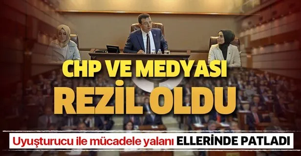 CHP'nin uyuşturucu ile mücadele yalanı ellerinde patladı