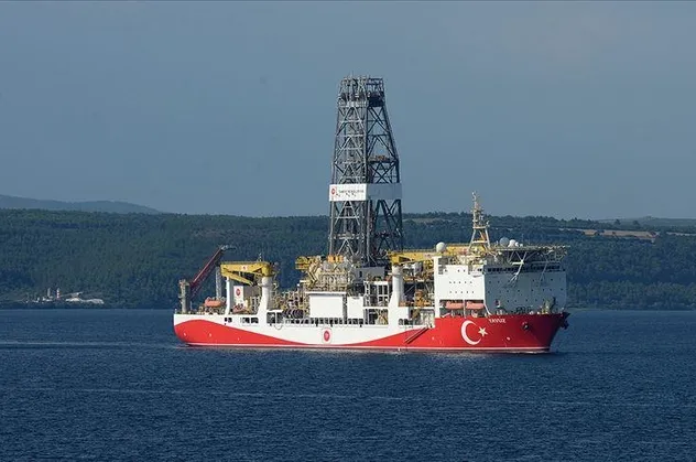 "Yavuz" gemisi Mersin açıklarına ulaştı