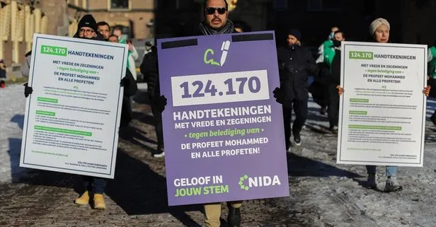 Hollanda’da Hz. Muhammed’e S.A.V. hakaret edilmesinin suç sayılması için 124 bin 170 imza toplandı