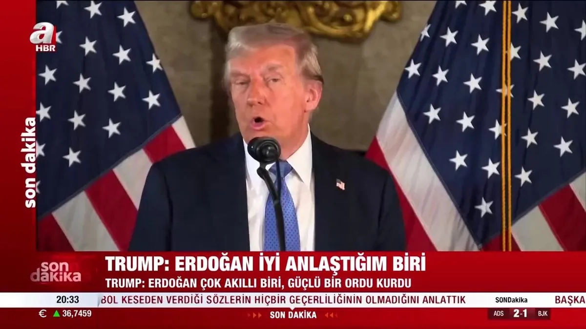 Trump: Erdoğan çok akıllı ve güçlü bir lider!