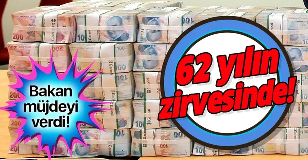 Bakan açıkladı: 62 yılın zirvesinde!