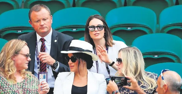 Meghan Markle'a Wimbledon Tenis Turnuvası'nda selfie şoku! "Düşes de kim oluyor"