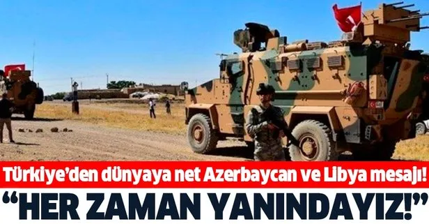 Bakan Akar'dan Azerbaycan ve Libya açıklaması