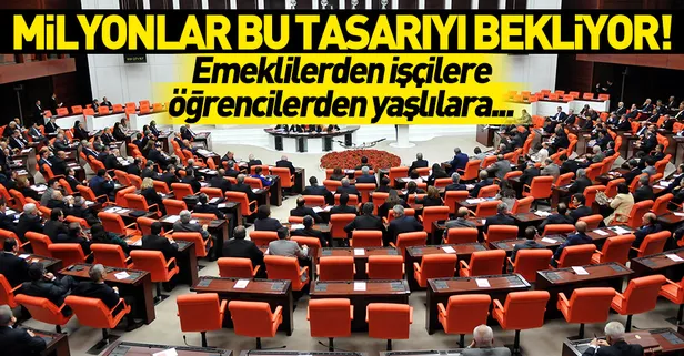 Milyonları ilgilendiren tasarı Meclis'te