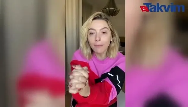 Makyajsız videosunu paylaşan Hadise oyuncu Seda Bakan’a meydan okudu
