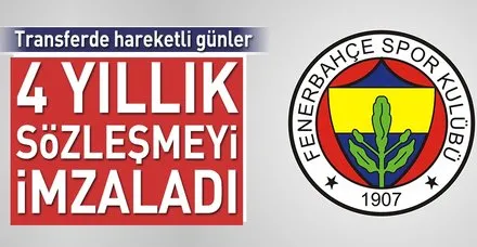 Fenerbahçe, Michael Frey ile 4 yıllık sözleşme imzaladı
